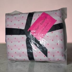 Betsey Johnson Pink Heart Duvet Cover
